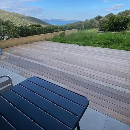 T2 Farinole, Vue Sur Le Golfe De St Florent, A Pied Apartmán Farinole